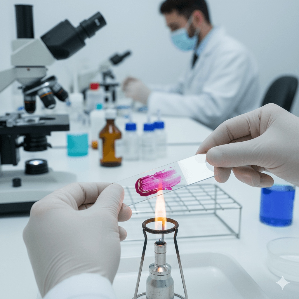 Sputum Staining for AFB